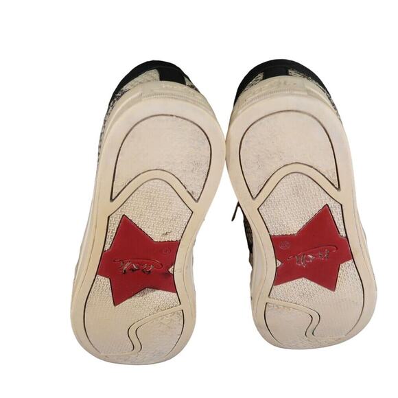 Ash Shoes Womens 39 Sneakers Fashion Platform Jordy Snakeskin Leather Zip - Picture 14 of 16